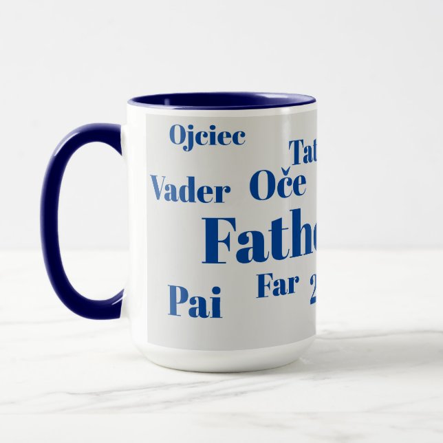 Tasse des Internationalen Vatertages (Links)