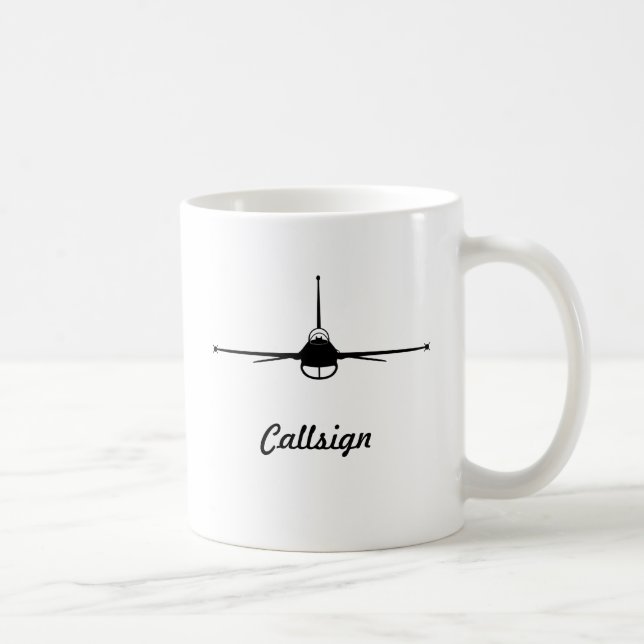 Tasse des Kaffee-F-16 (Rechts)