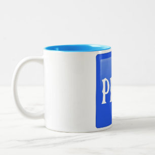 Tasse des Kaffees beten