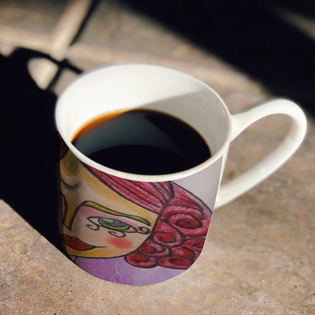 Tasse des Kaffees (Colorful Whimsical 03) (Von Creator hochgeladen)