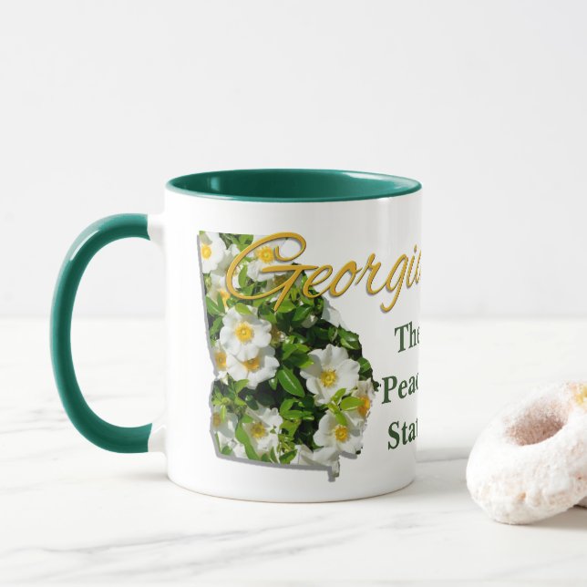 Tasse des Kaffees - GEORGIEN (Mit Donut)