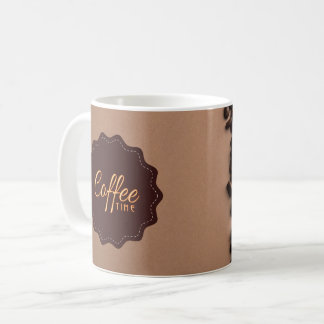 "Tasse des Kaffees: Jede Sekunde, jeder Moment" Kaffeetasse