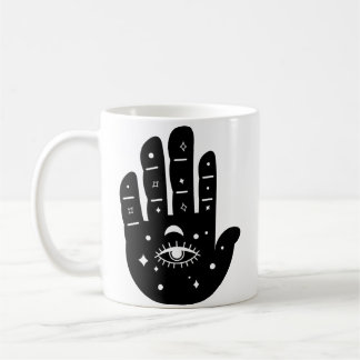 Tasse des Kaffees - mystisch, übernatürlich