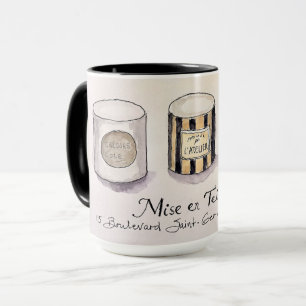 Tasse des Kaffees, Paris Paint Shop