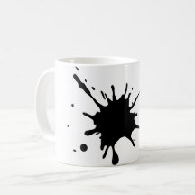 Tasse des Kaffees - Platsch