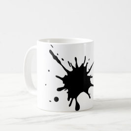 Tasse des Kaffees - Platsch