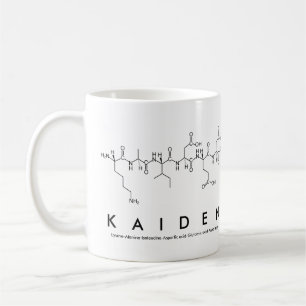 Tasse des Kaiden Peptids