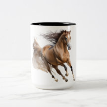 Tasse des Kanternden Pferdes