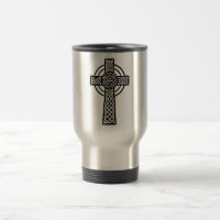Tasse des keltischen Kreuzes