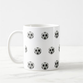 Tasse des klassischen Fußball-Balls