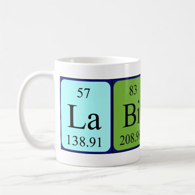 Tasse des Labinot-Periodennamens (Links)