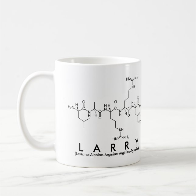 Tasse des Larry Peptids (Links)