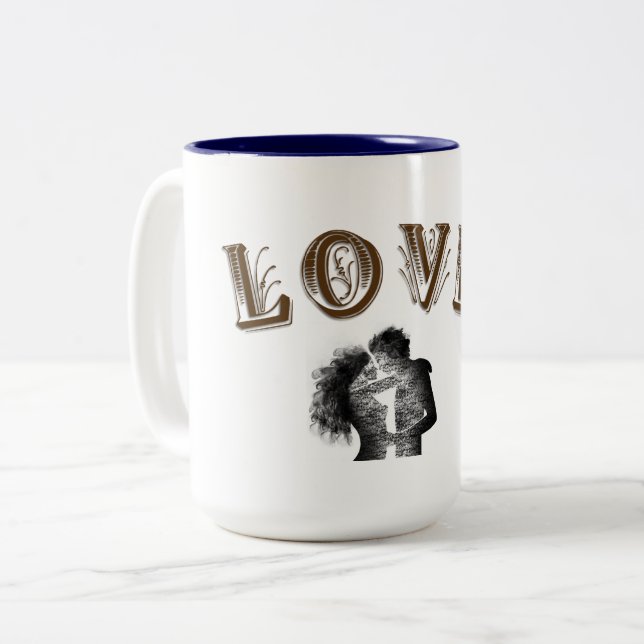 Tasse des Liebe (Vorderseite Links)