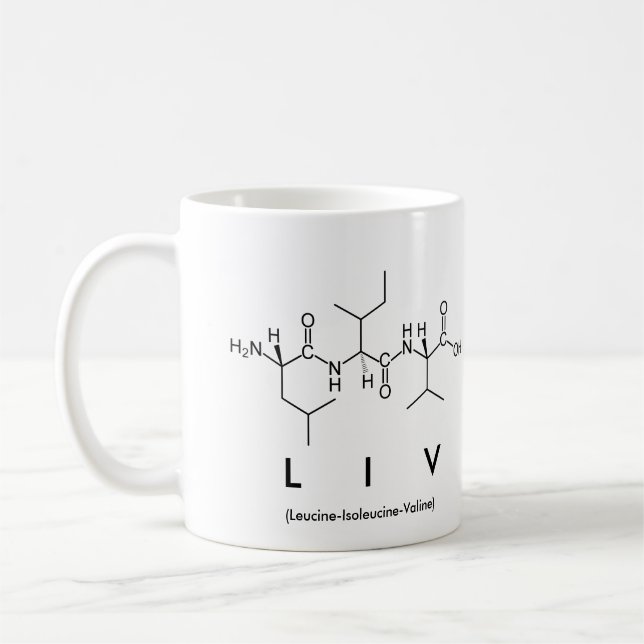 Tasse des Liv-Peptids (Links)