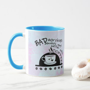 Tasse Des Matins Inspirants Mieux Avec Du Café