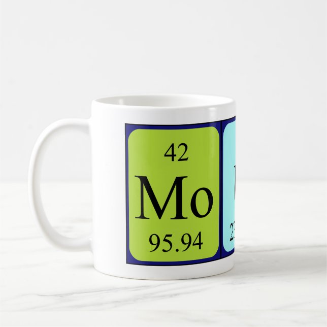 Tasse des Maus-Periodennamens (Links)