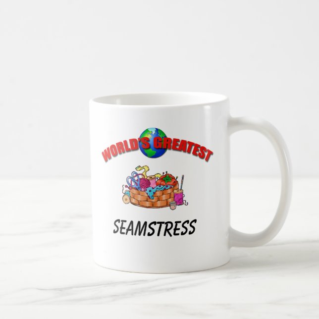 Tasse des mondes d'ouvrière couturière la plus (Droite)