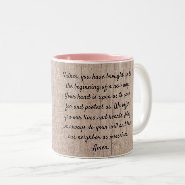 Tasse des Morgengebet (VorderseiteRechts)