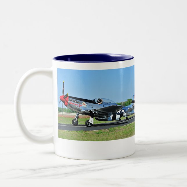 Tasse des Mustangs P-51 (Links)