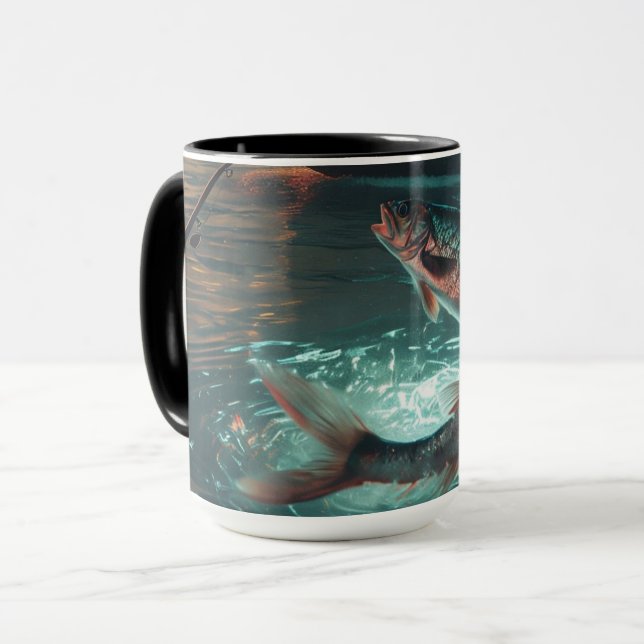 Tasse des Nachtfischens (Vorderseite Links)