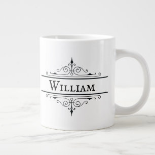 Tasse des Namens personalisieren - Ändern des Name