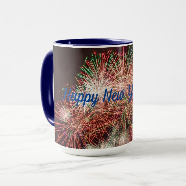 Tasse des neuen Jahres 2025 (Vorderseite Links)