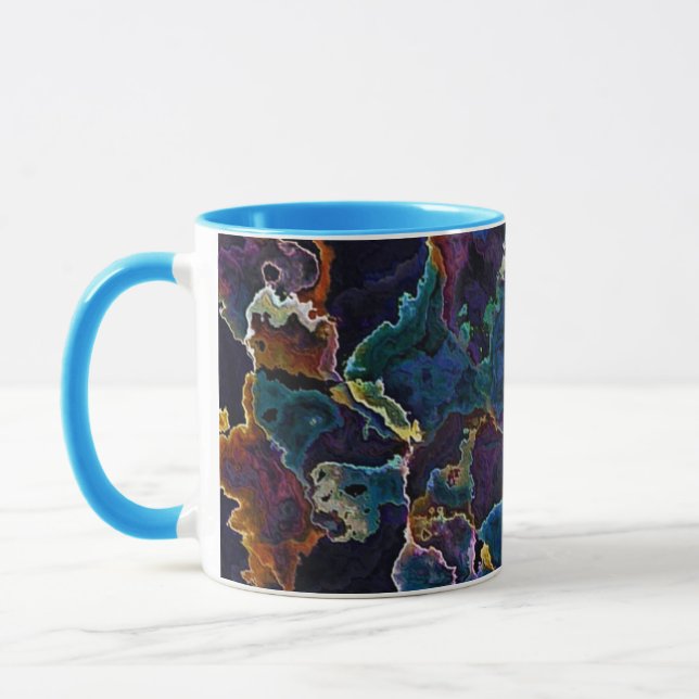Tasse des Ölteppichs (Links)