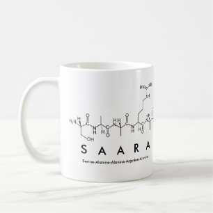 Tasse des Peptids Saara