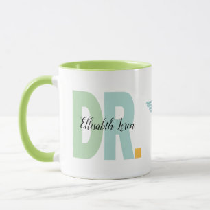 Tasse des personalisierten Doktors des Abschlusses