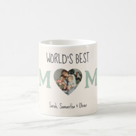 Tasse des personalisierten Fotos - die beste Mama 