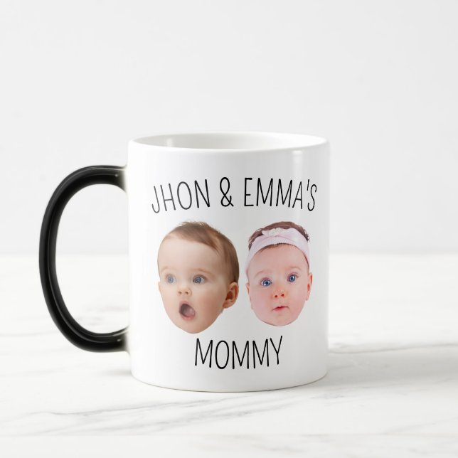 Tasse des personalisierten Fotos, Muttertagsgesche (Links)