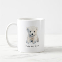 Tasse des Polarbärs - Niedliche Tasse des Polarbär