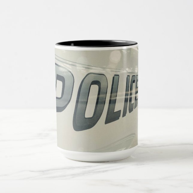 Tasse des Polizeiautos (Zentrum)