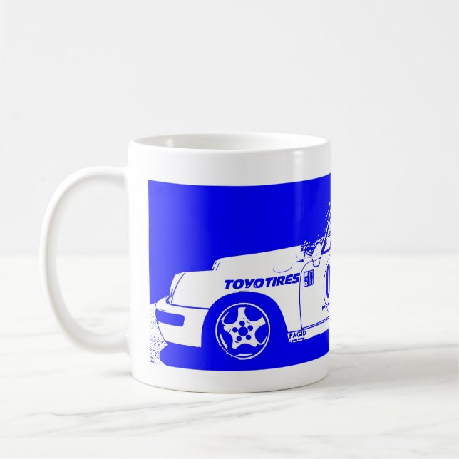 Tasse des Porsche-Schalen-Auto-#4 (Links)
