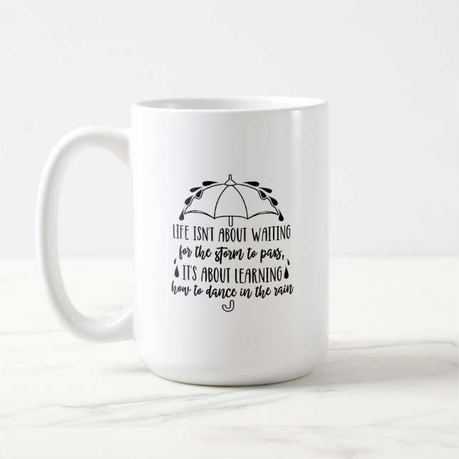 Tasse des Regens (Links)