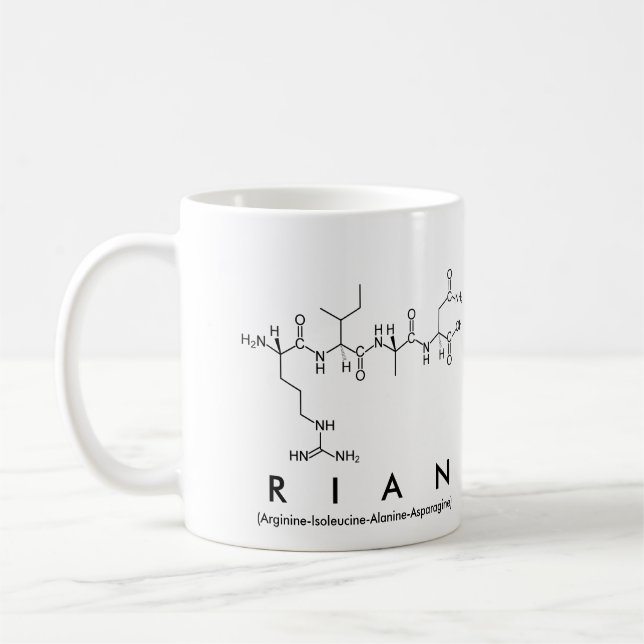 Tasse des Rian-Peptids (Links)
