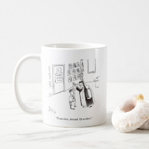 Tasse des riskanten Tanzbewegens