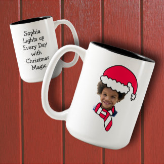 Tasse des Santa Foto Booth