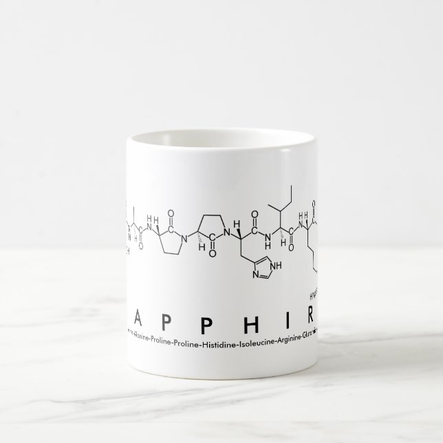 Tasse des Sapphire-Peptids (Mittel)