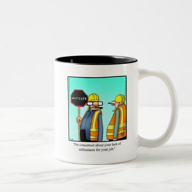Tasse des Spaßes im Ministerium für Verkehr (Rechts)
