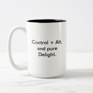 Tasse des Spaßes Kontrolle Alt Pure Delight