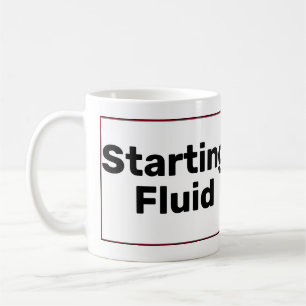 Tasse des Startflüssigkaffees