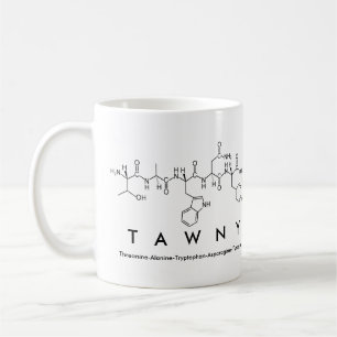 Tasse des Tawny Peptids
