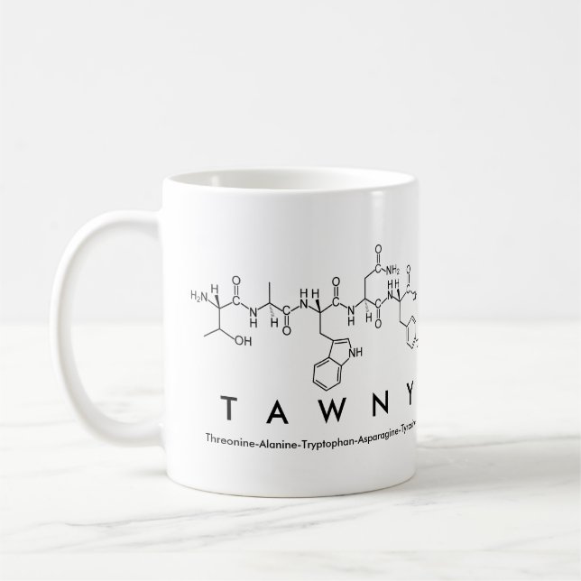 Tasse des Tawny Peptids (Links)
