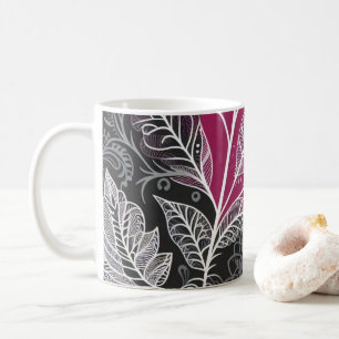 Tasse des Teeeffekts aus dem Blumenblätterpilz