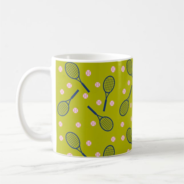 Tasse des Tennisspielers (Links)
