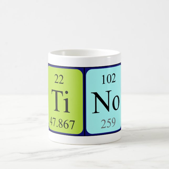 Tasse des Tino-Periodennamens (Mittel)
