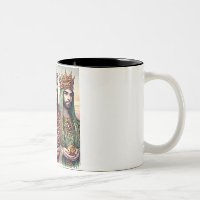 Tasse des Trois Rois Mages - Illustration Élégante (Rechts)