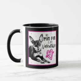 Tasse des Valentinstag MinPin - Valentinstag