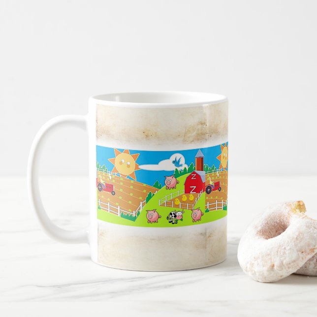 Tasse des Vaters (Mit Donut)